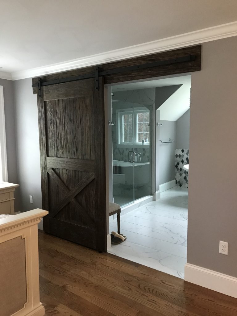 Barn door installed